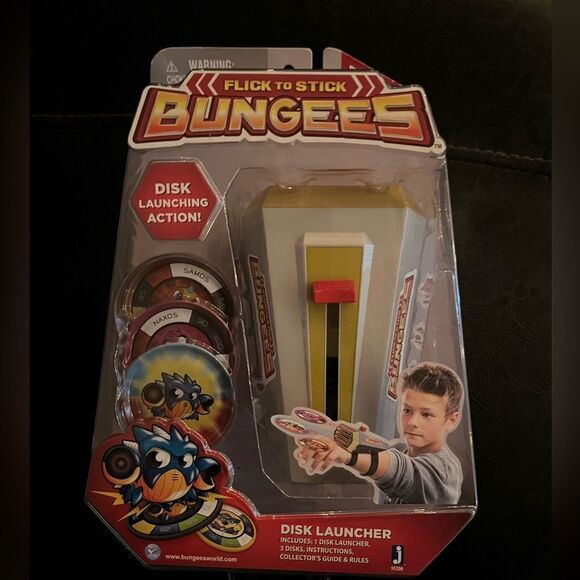 Bungees Series 1 Launcher & Disks Jazwares 2014 - Picture 1 of 8